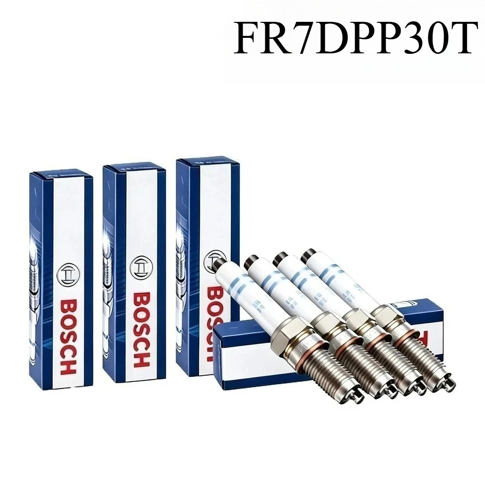 Bosch Spark Plug Platinum - Juego de bujías Bosch FR7DPP30T para