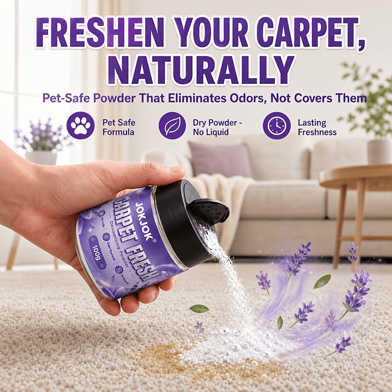 Seat Cleaner Fabric - Polvo limpiador de alfombras con aroma