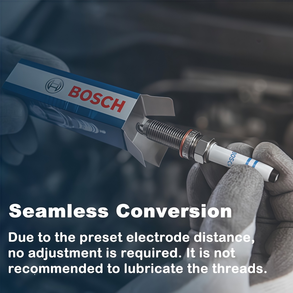 Juego de bujías Bosch FR8LII33 - Bosch Spark Plug Iridium reseña y precio